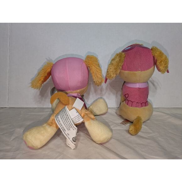 Skye Small Plush‎ Lot Pink Paw Patrol Nickelodeon Spin Master Ty Beanie Boos 6" - Picture 4 of 12
